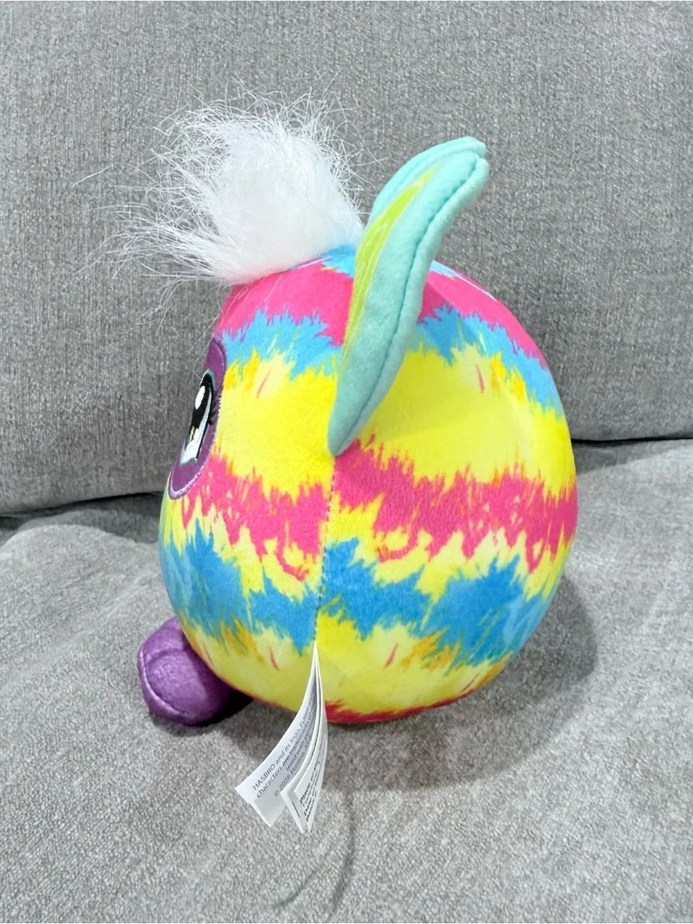 Furby Tie Dye Plush Toy Toy Factory 2026 Stuffed Animal